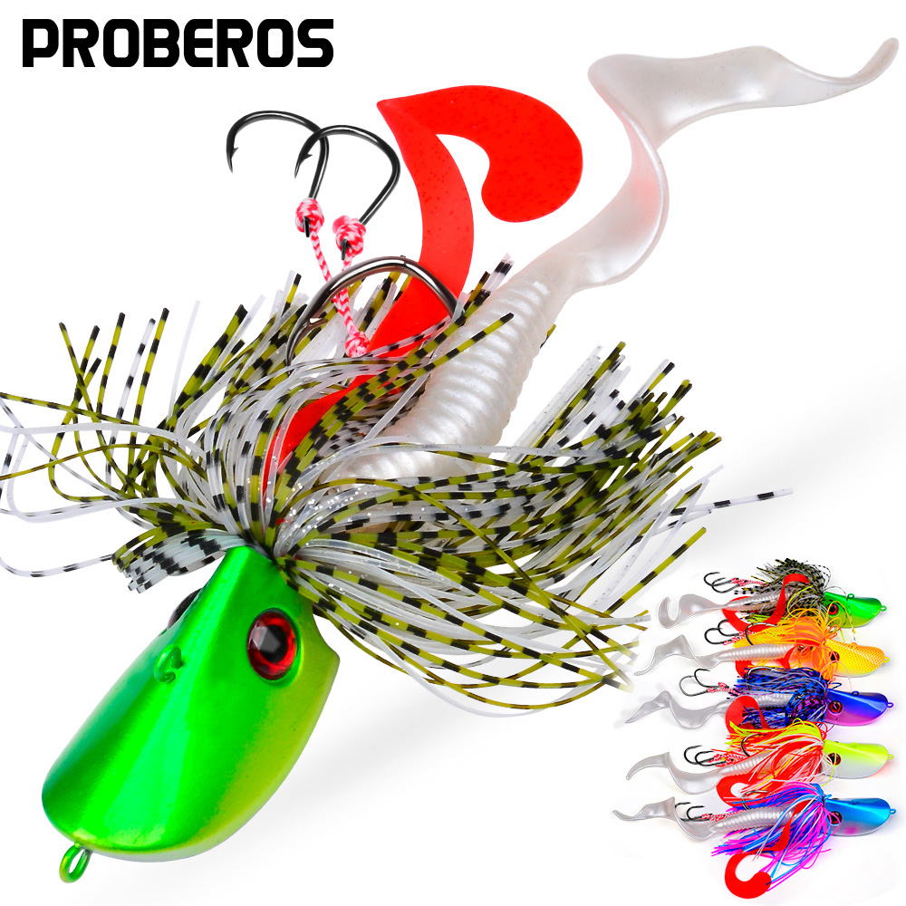Fishing Lure Blade Bait - Umpan Pancing Proberos Wobbler Blackfish Bass
