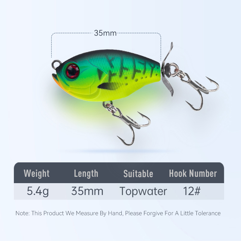 Kerajaan baling-baling Topwate - Fishing Lure Soft Plastic ulasan dan harga
