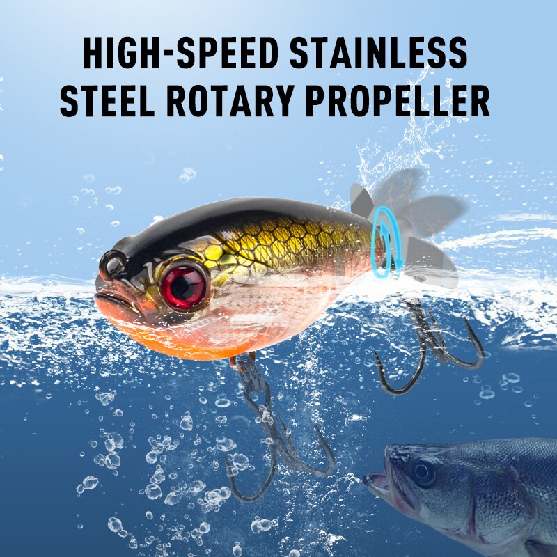 Kerajaan baling-baling Topwate - Fishing Lure Soft Plastic ulasan dan harga