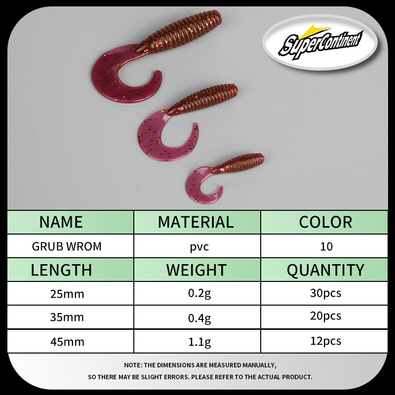Umpan Lunak Supercontinent Ang - Fishing Lure Soft Plastic ulasan dan harga