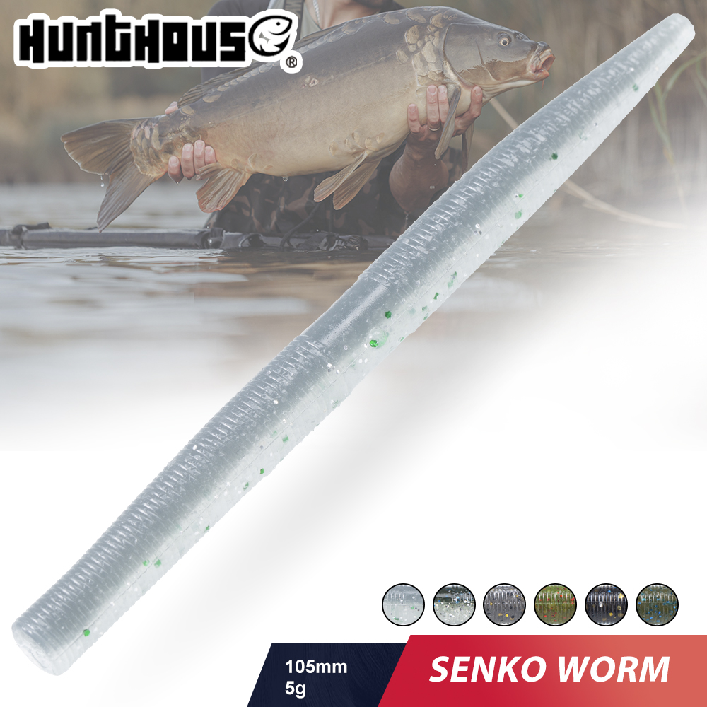 Hunthouse Senko Worm Soft Fish - Fishing Lure Soft Plastic ulasan dan harga