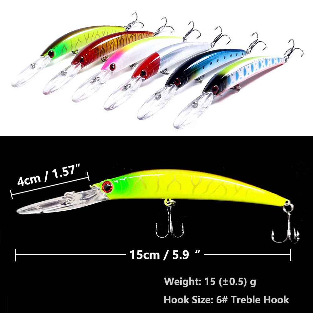 1 Buah 15Cm 15G Jerkbait Menye - Fishing Lure Jerkbait ulasan dan harga