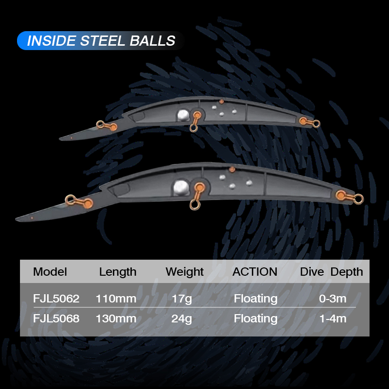 FJORD umpan pancing apung, per - Fishing Lure Jerkbait ulasan dan harga