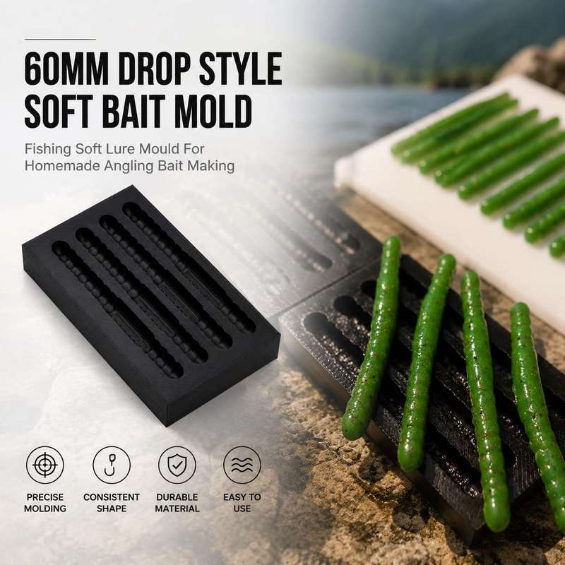 Cetakan Umpan Pancing Lunak Ti - Fishing Lure Kit ulasan dan harga