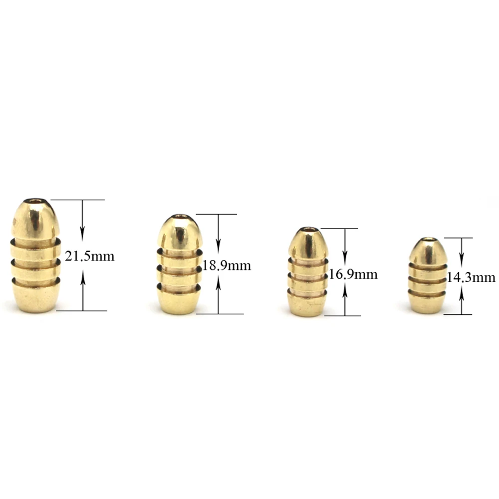 20pcs Pemberat Pancing Tembaga - Fishing Lure Kit ulasan dan harga