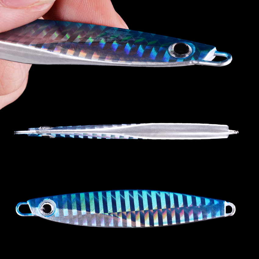 12 Buah Umpan Pancing Logam Ji - Fishing Lure Blade Bait ulasan dan harga