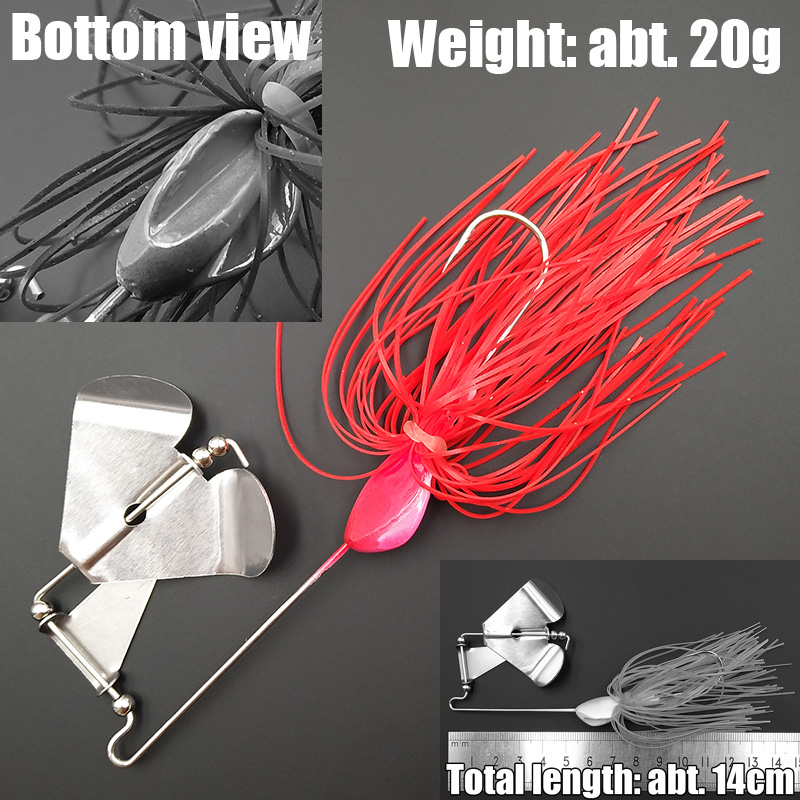 Umpan Pancing Keras Wusanban L - Fishing Lure Blade Bait ulasan dan harga