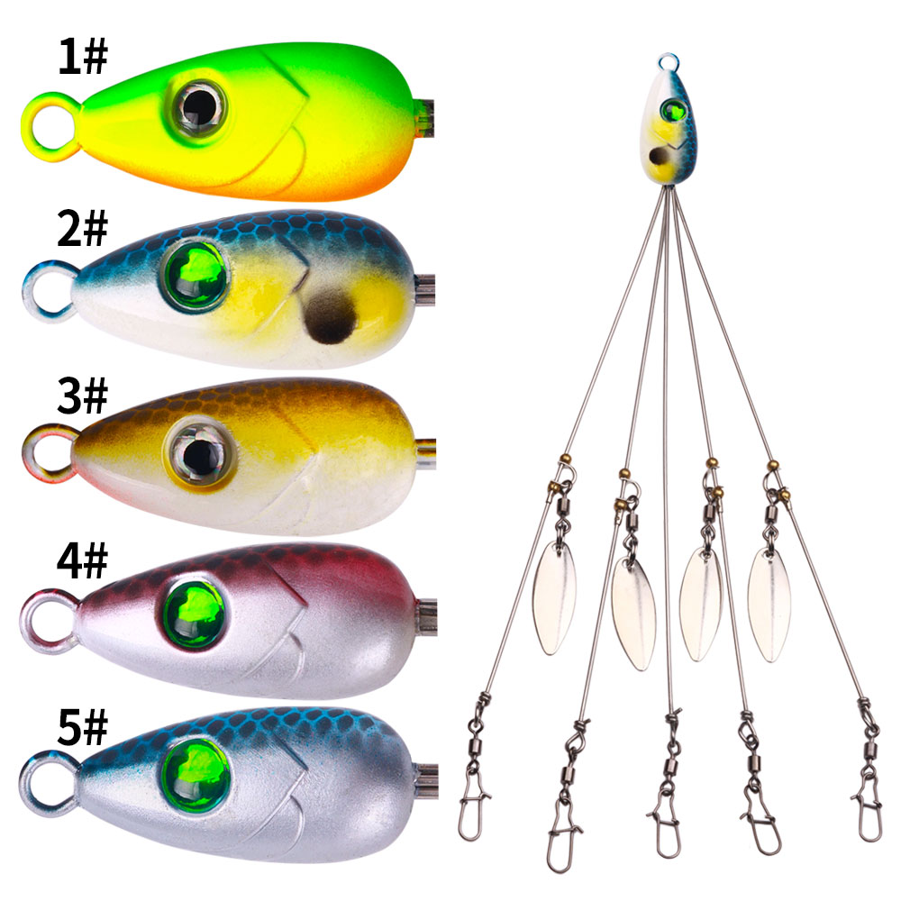 Umpan Pancing Alabama Rig Spin - Fishing Lure Blade Bait ulasan dan harga